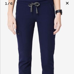 BRAND NEW FIGS Yola Skinny Scrub Navy Pants XS